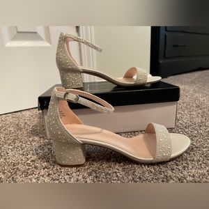 Pearl Low Block Heel